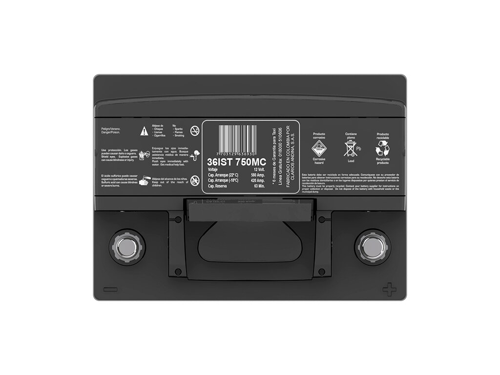 BATERIA MAC SILVER PLUS 36IST750MC RH - Image 2