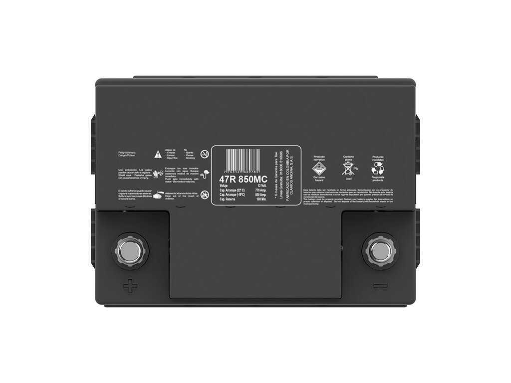 BATERIA MAC SILVER PLUS 47R850MC LH - Image 2