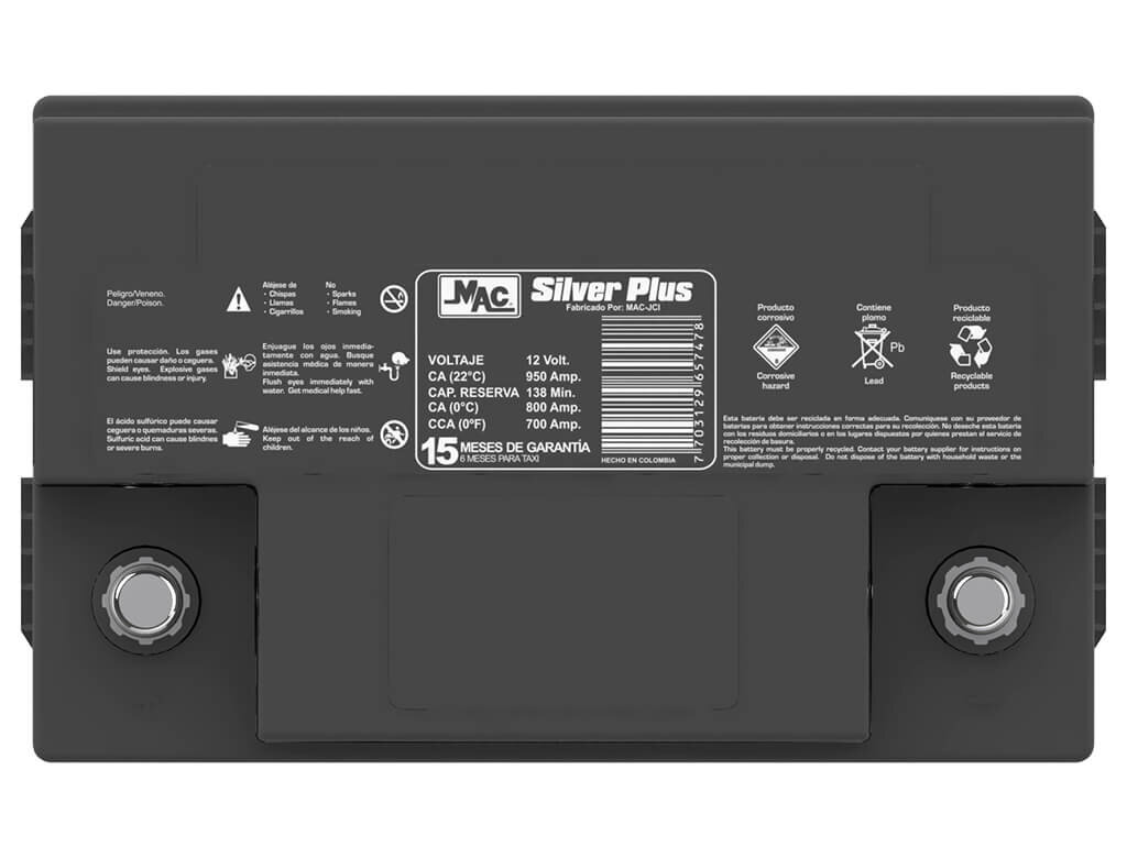 BATERIA MAC SILVER PLUS 49ST1200MC LH - Image 4