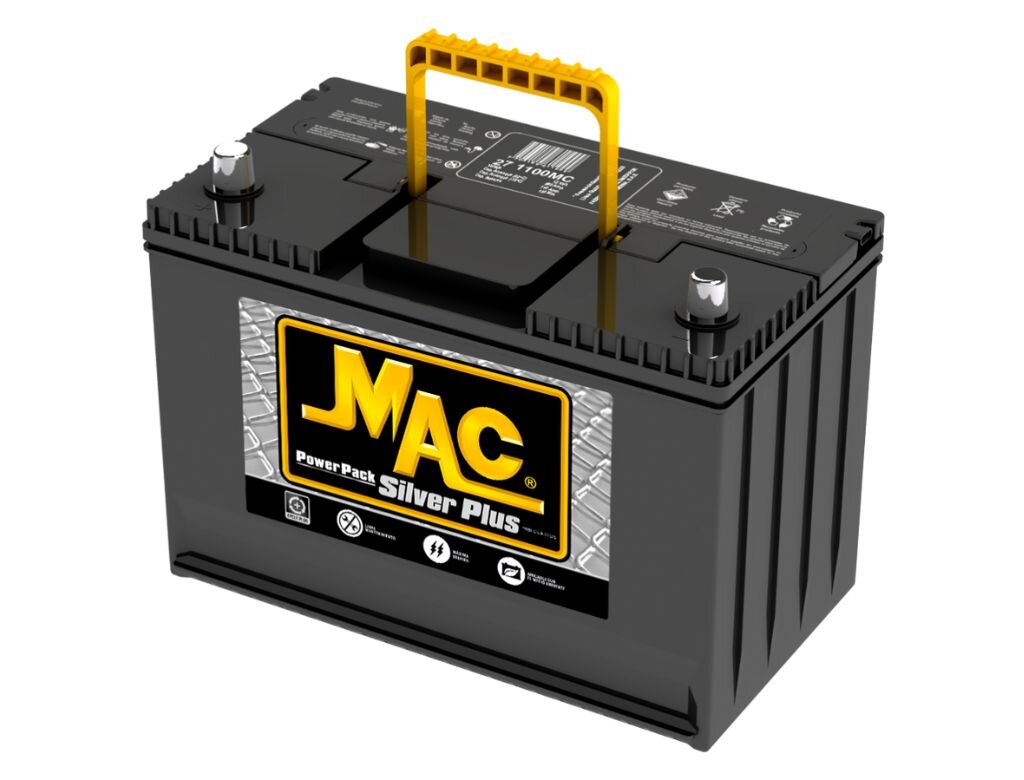 BATERIA MAC SILVER CYCLE PLUS 1100A TIPO 27 LH