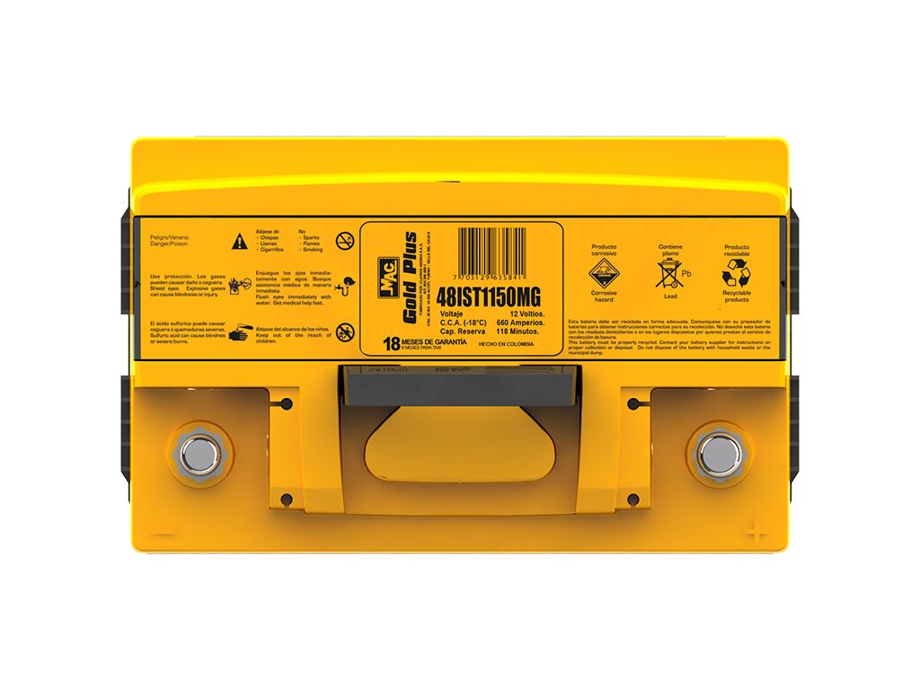 BATERIA MAC GOLD PLUS 1150A TIPO 48 RH - Image 2
